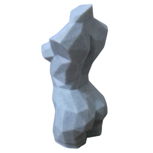 Modern Geometrik Kadın Gövdesi Biblo