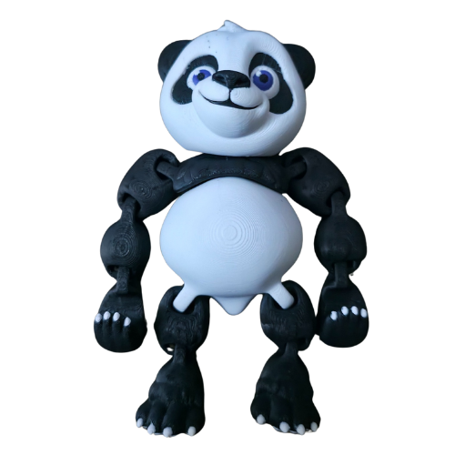 Hareketli Panda Figürü